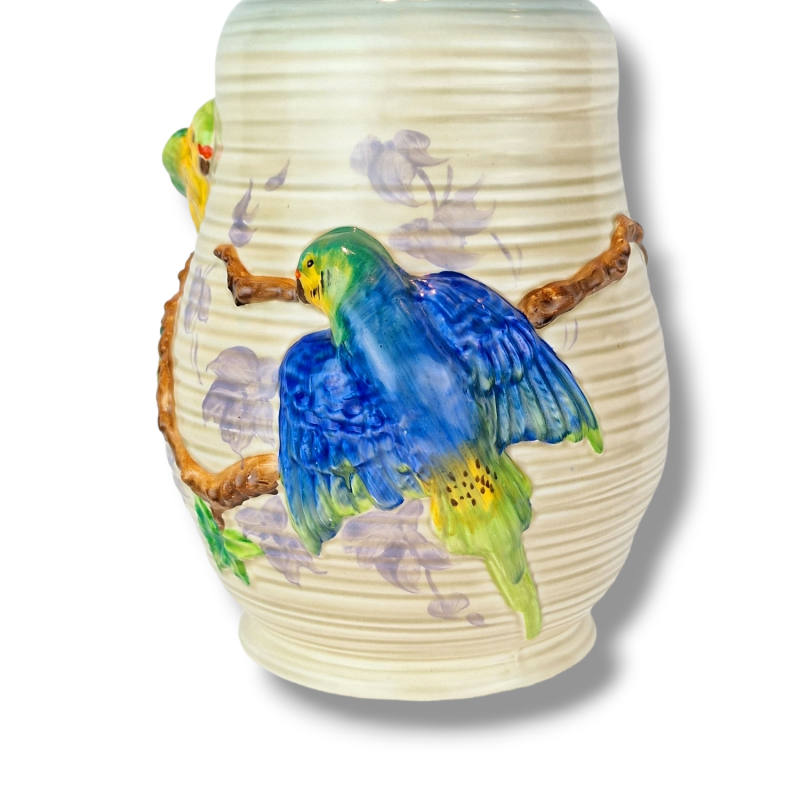 Clarice Cliff – Large ‘Love Birds’ Vase c.1937-1948