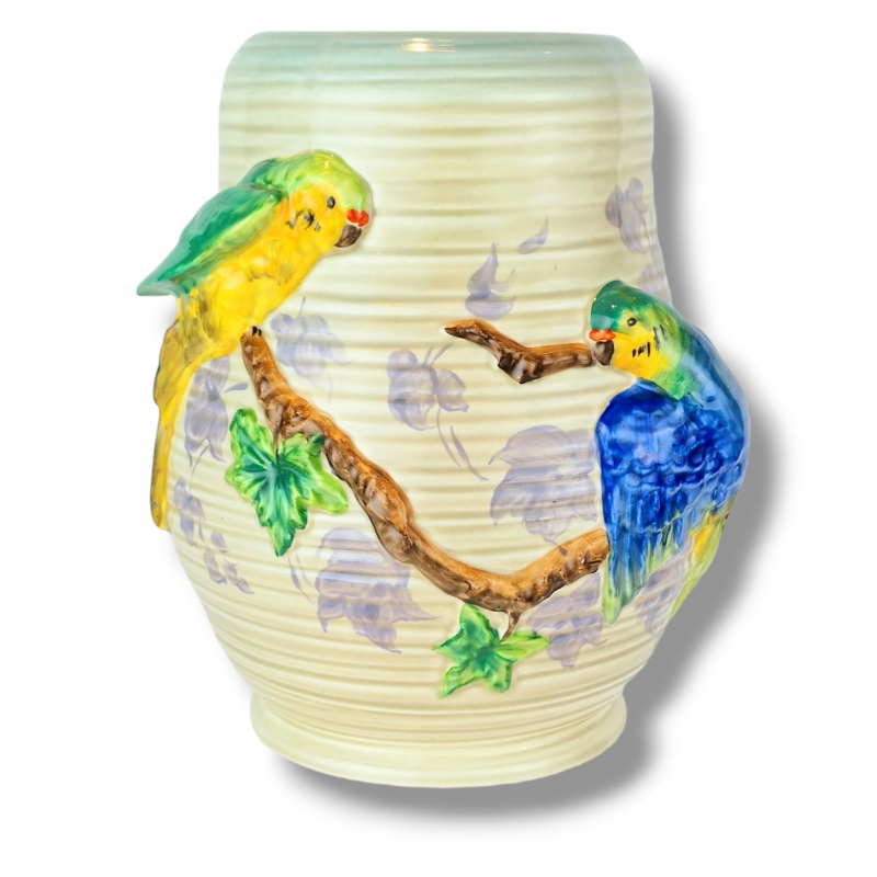 Clarice Cliff – Large ‘Love Birds’ Vase c.1937-1948