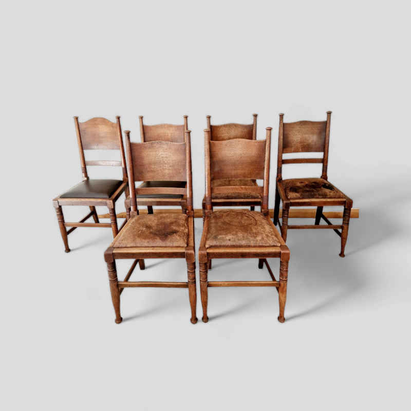 William Birch of High Wycombe – Set of Six Chairs c.1900