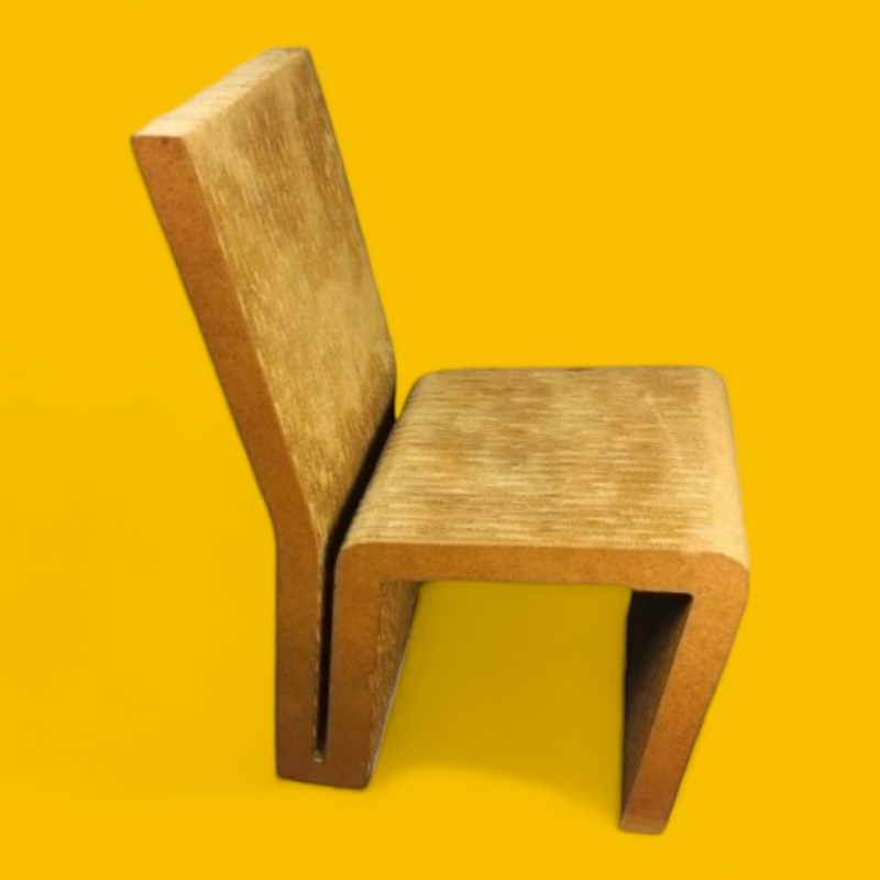 Frank Gehry for Vitra Iconic “Easy Edges” Chair c.1980s. Designed 1970-1972